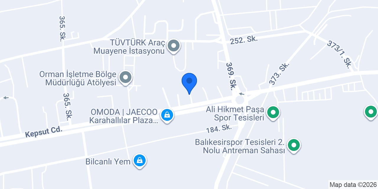 Balıkesir Mermer Ayan Mermer Granit konumu