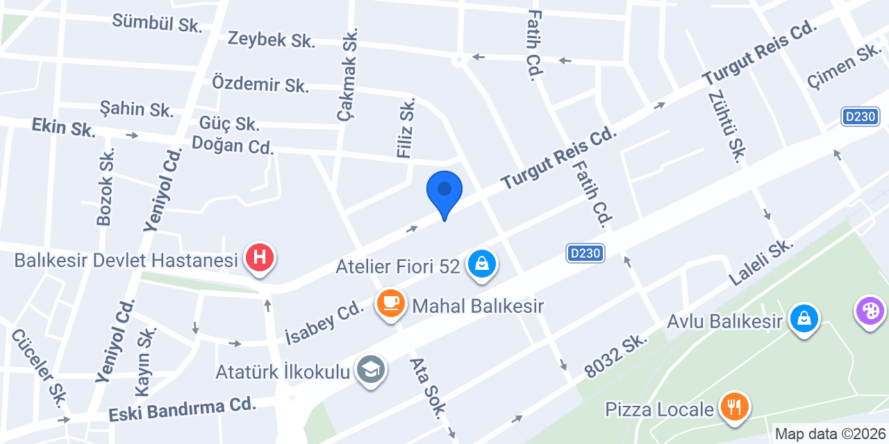 KUAFÖR İLKNUR konumu