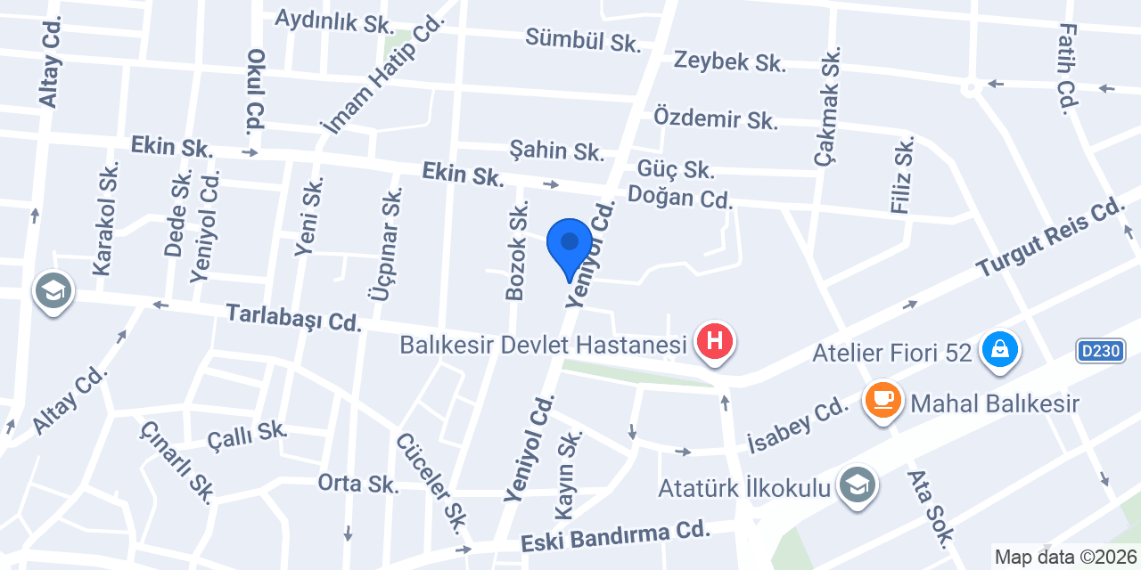 Duygu Eczanesi/Balıkesir konumu