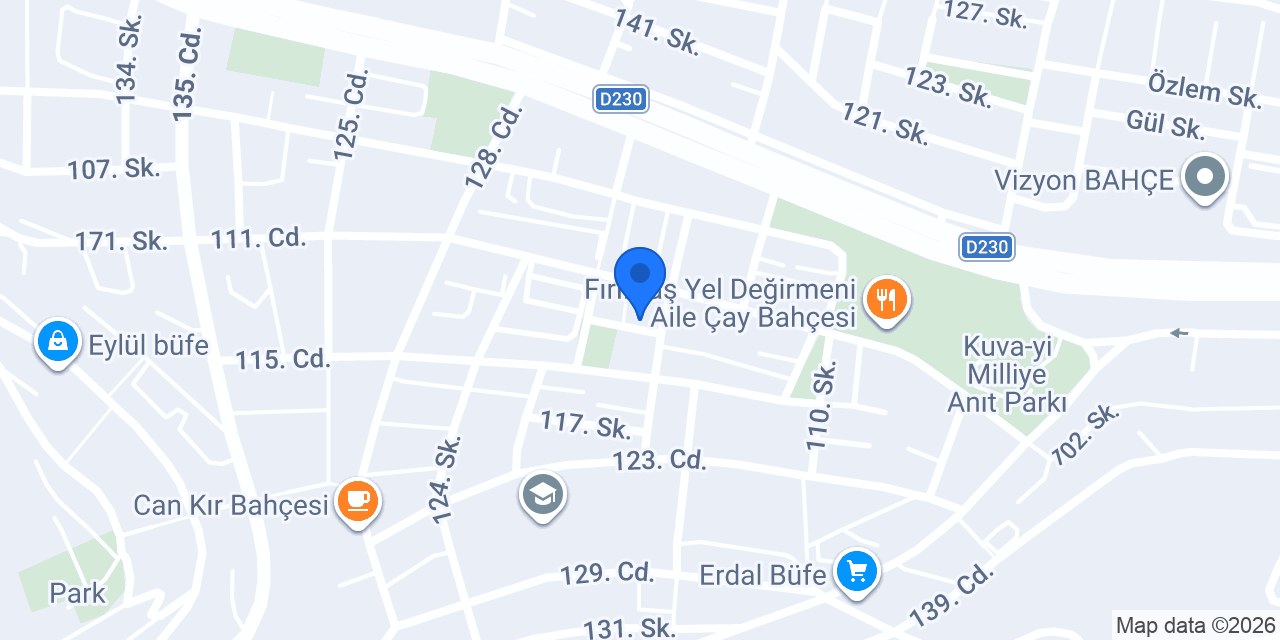 Kasırga Eczanesi konumu