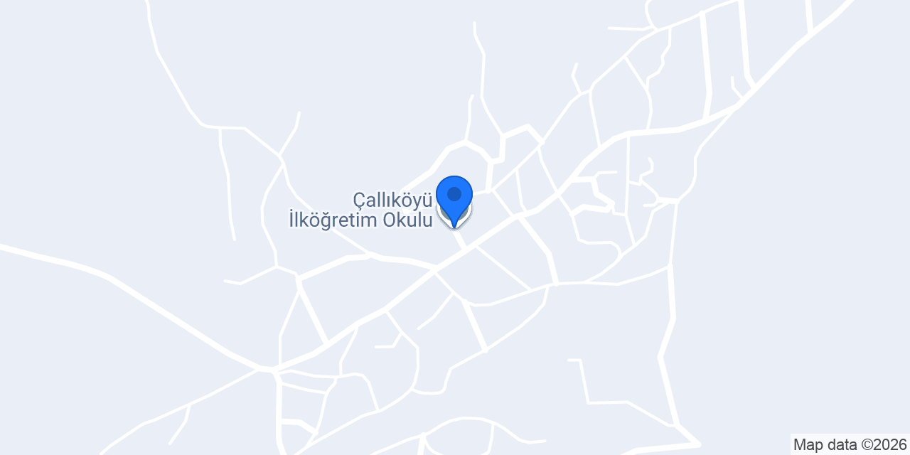 Çallıköyü İlköğretim Okulu konumu