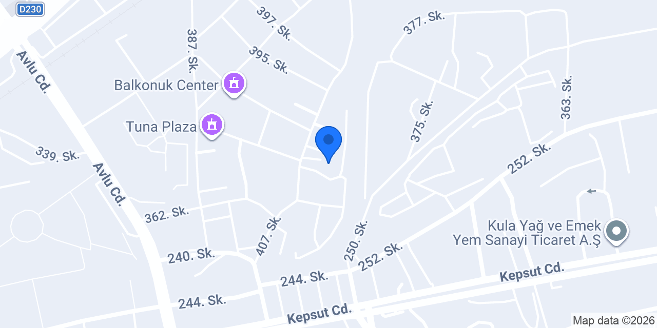 E KAPORTA konumu