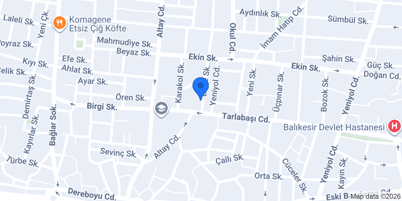 Fahrettin cankurt Hair studio konumu