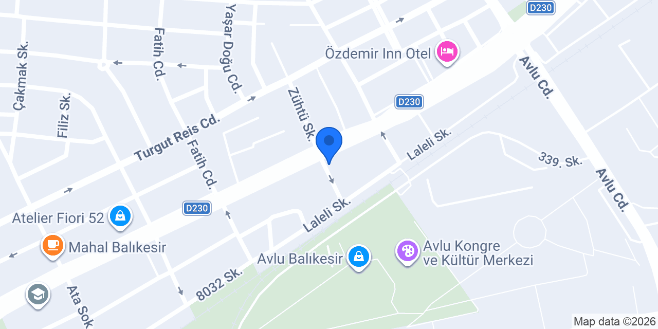Prof Dr Ertan ADALI, Muayenehane konumu