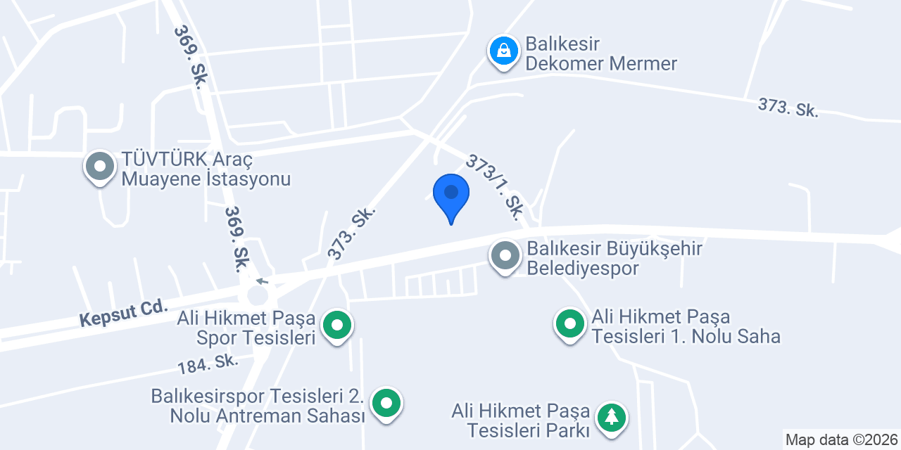 Denkel Lastik konumu