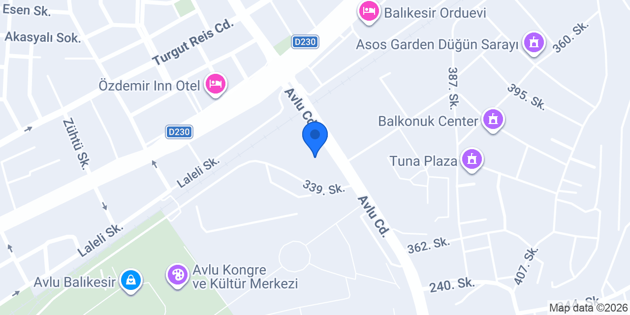 Babaç Sigorta konumu