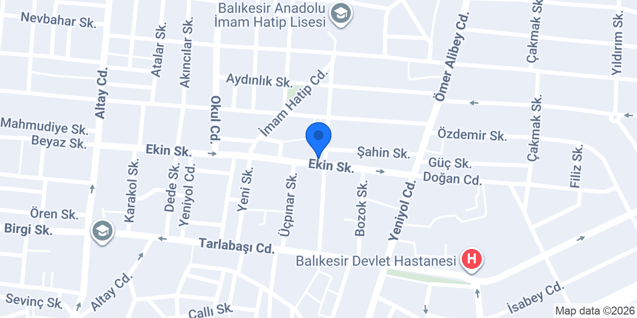 3 Nolu Aile Sağlığı Merkezi konumu