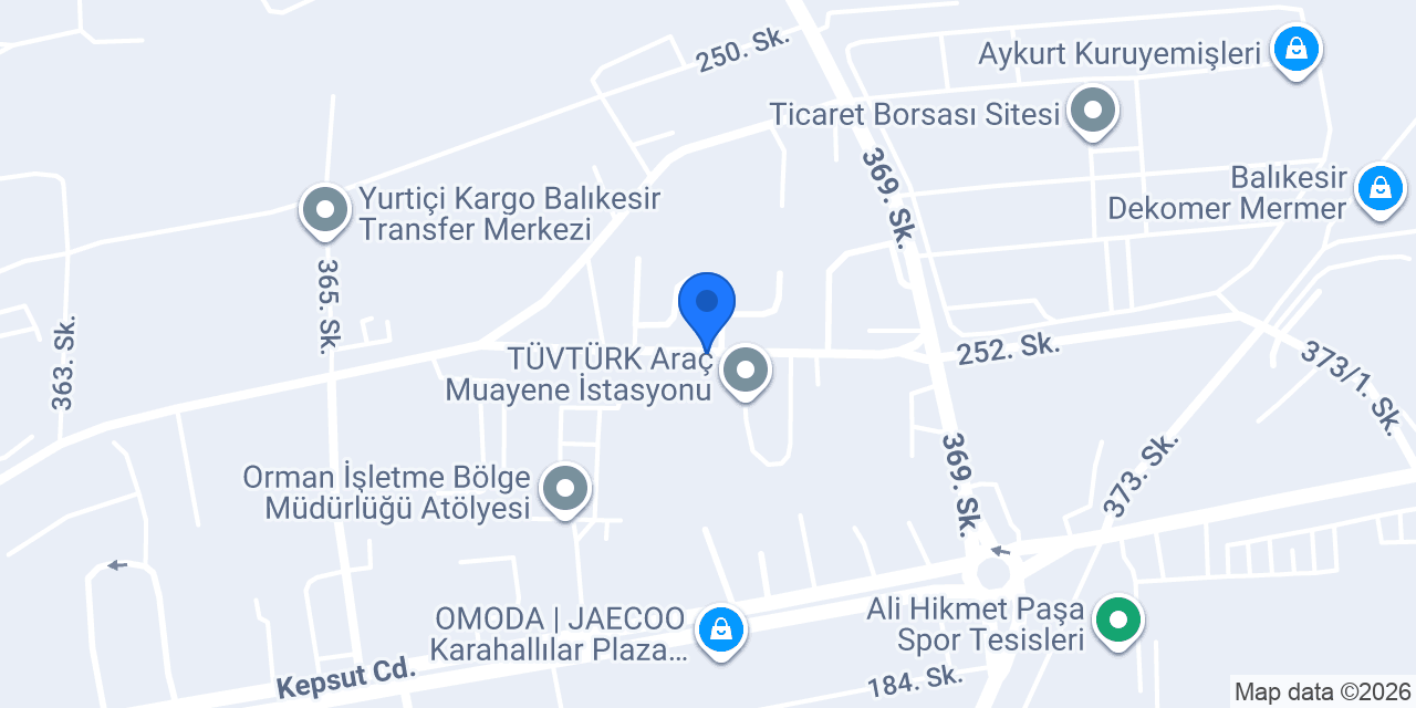 Decotrust // Kepenk, Panjur ve Kapı Sistemleri konumu