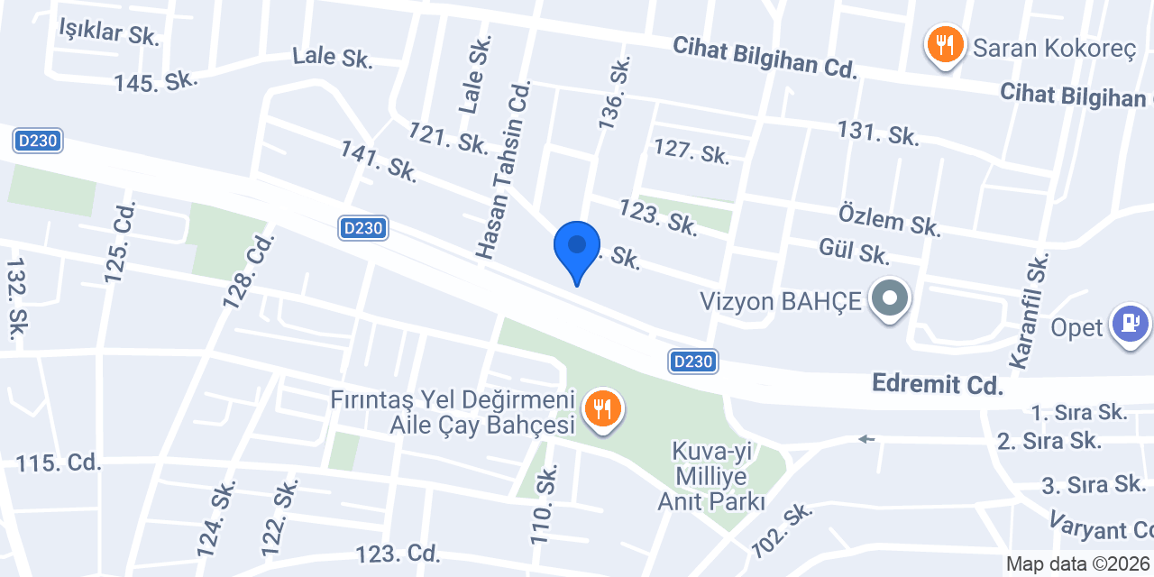 ÇINAR ECZANESİ konumu