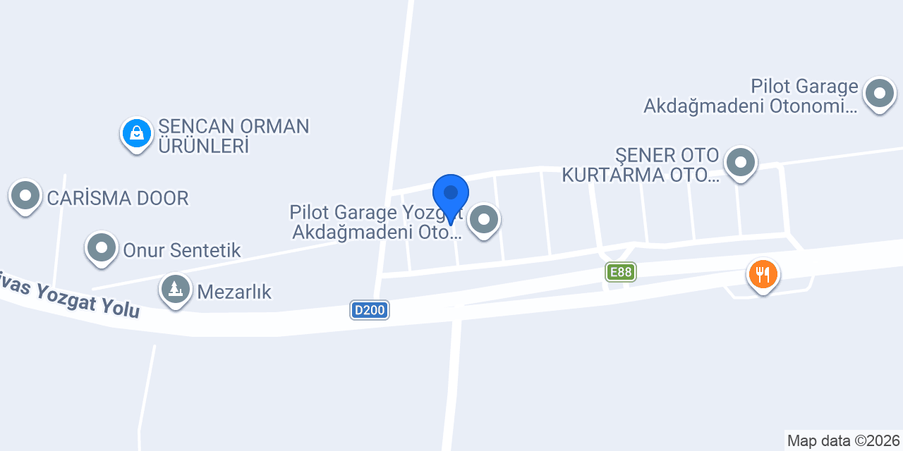 TUNCER BAMBU YOZGAT konumu