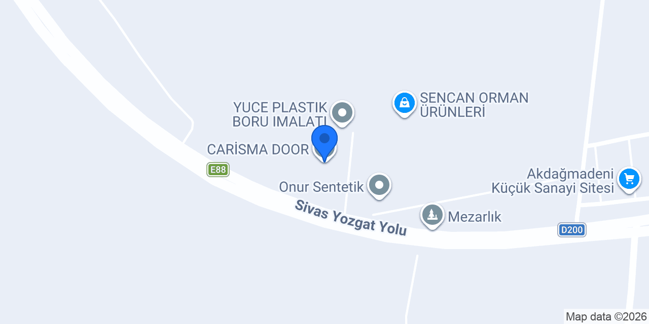 CARİSMA DOOR konumu