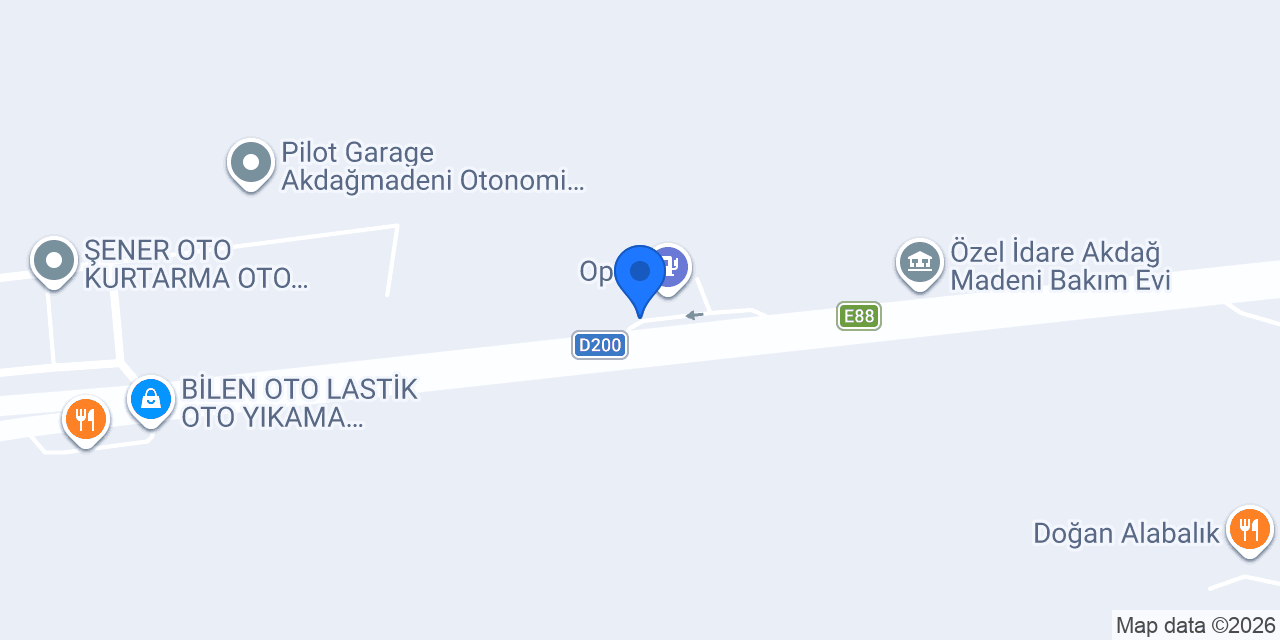 ECEM OTOMOTİV OTO GALERİ konumu