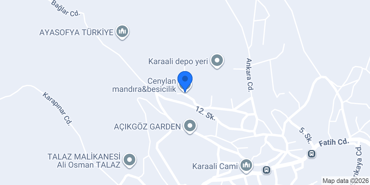 Cenylan mandıra&besicilik konumu