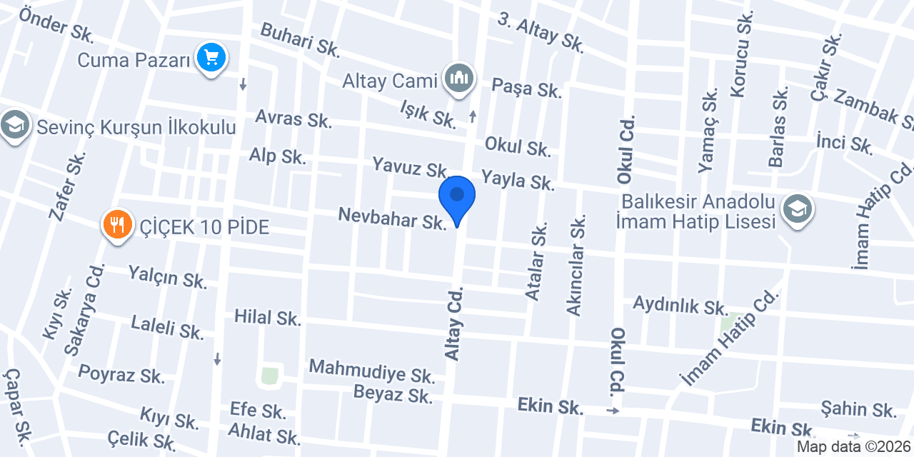 Balıkesir Su Arıtma Cihazları konumu