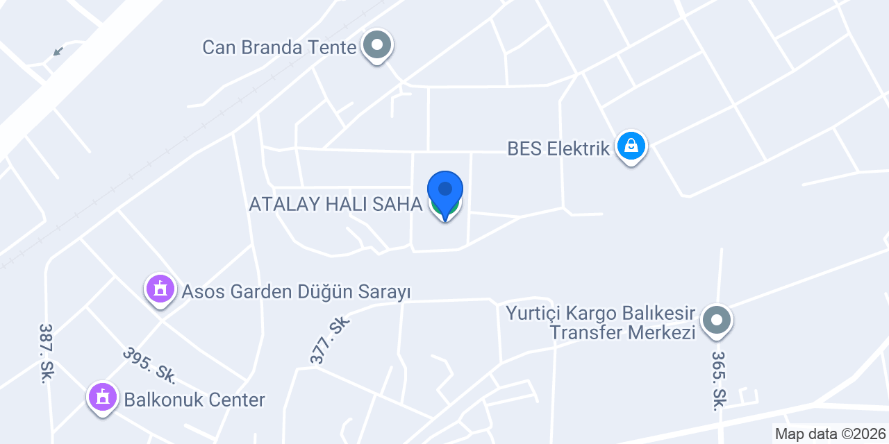ATALAY HALI SAHA konumu