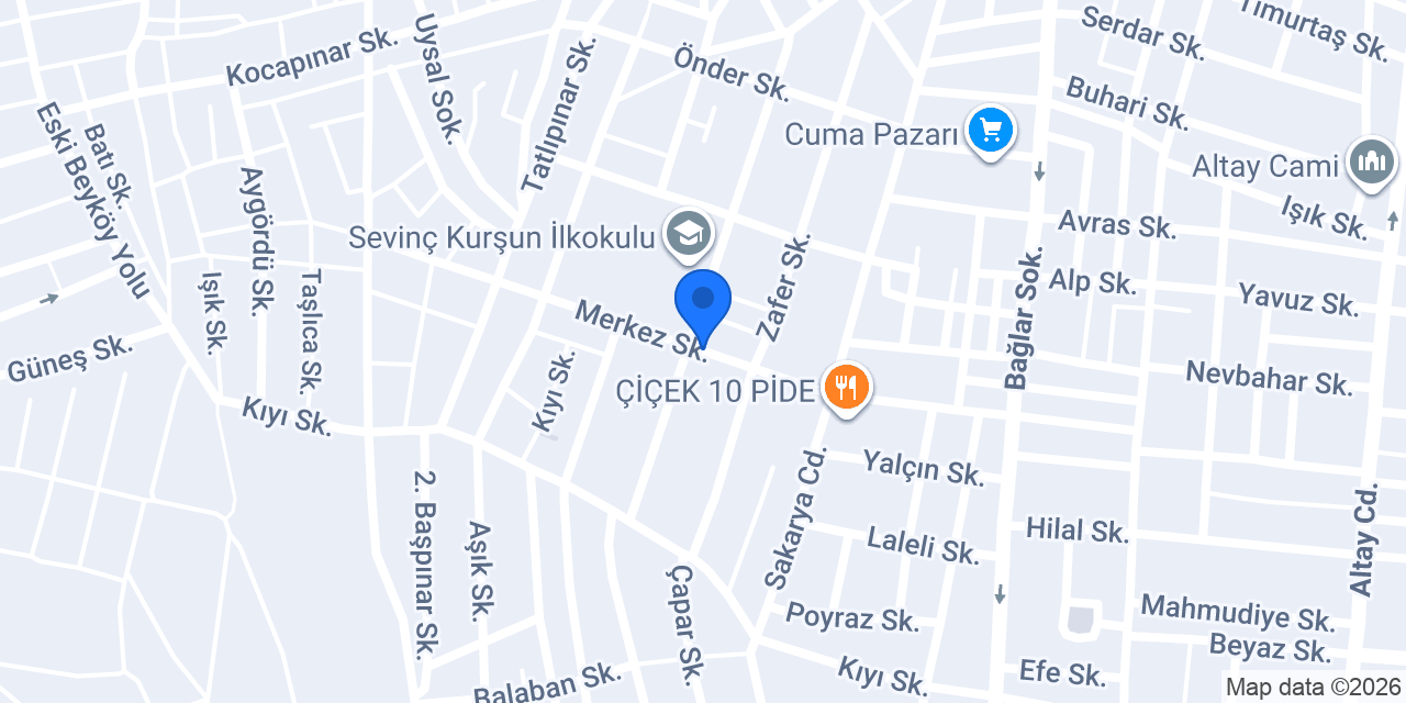 Kardelen Anaokulu konumu
