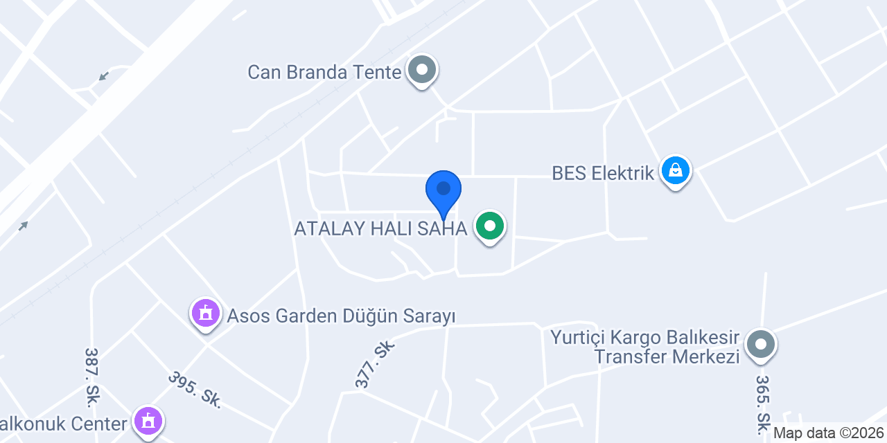 Balıkesir Multigaz konumu