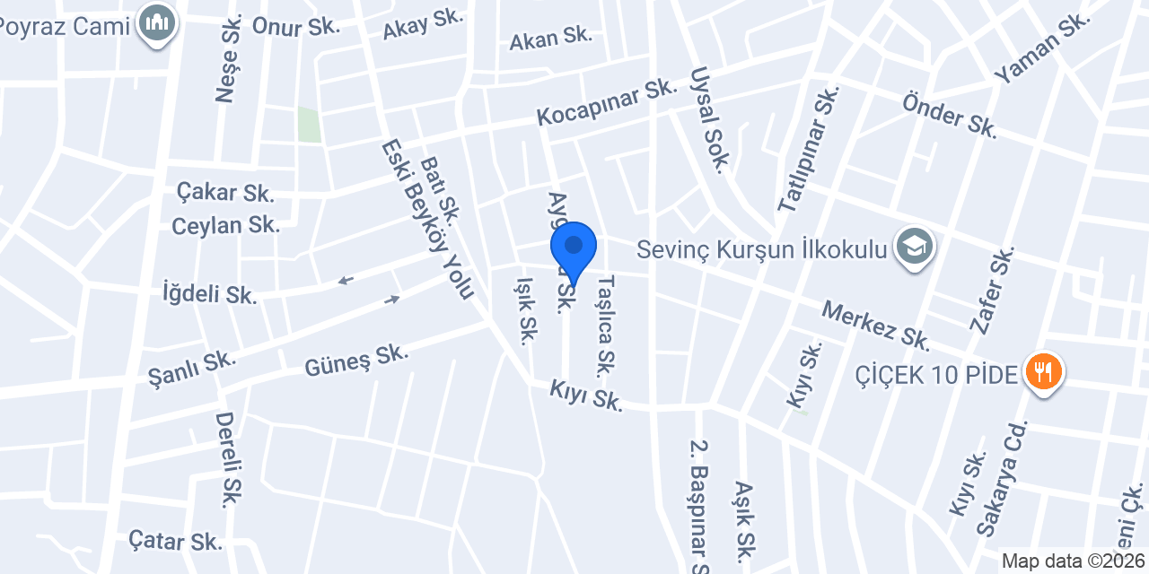 Çalıklar Eczanesi konumu