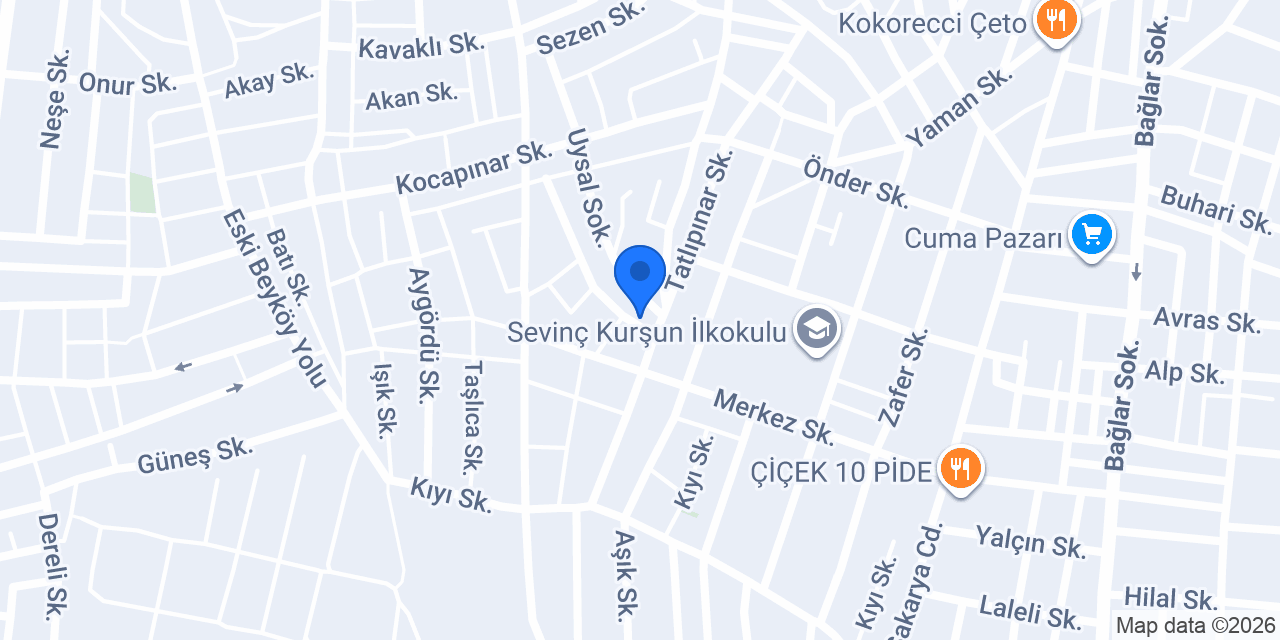 Çınar Kiraathanesi konumu