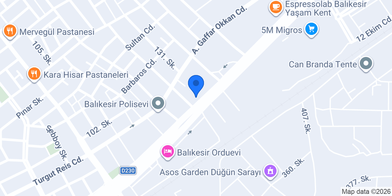 MEDİCAFİZ konumu