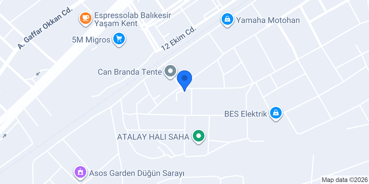 Balıkesir Halı Yıkama konumu
