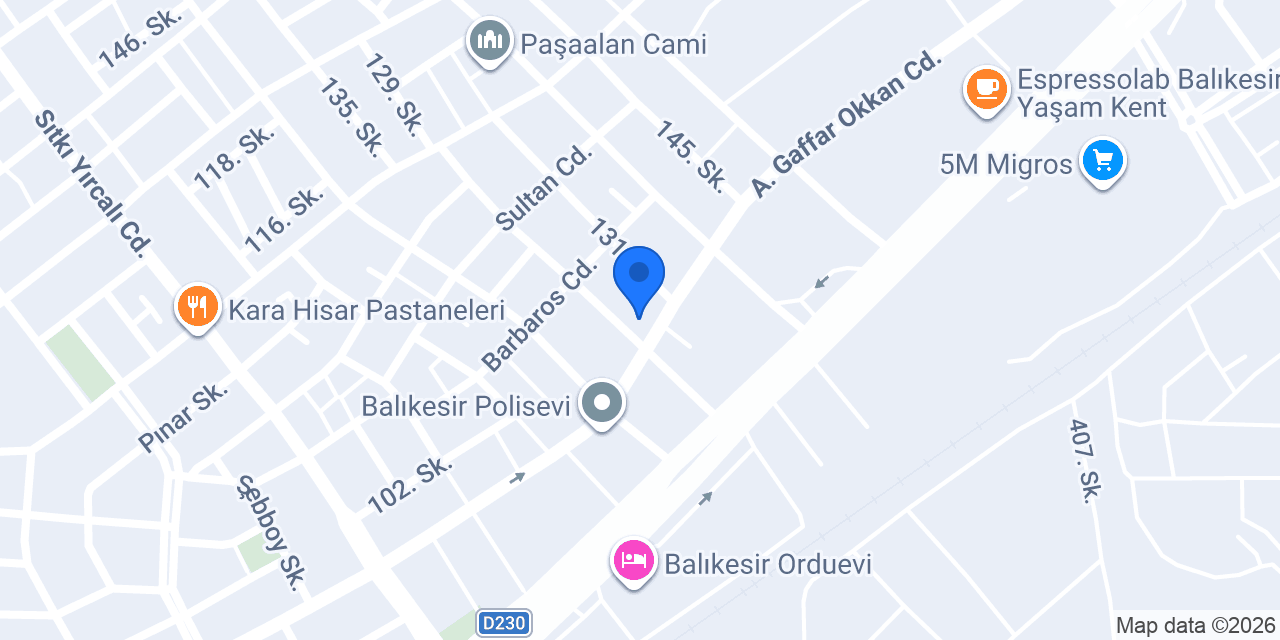 Atölye Mimarlık Tasarım konumu