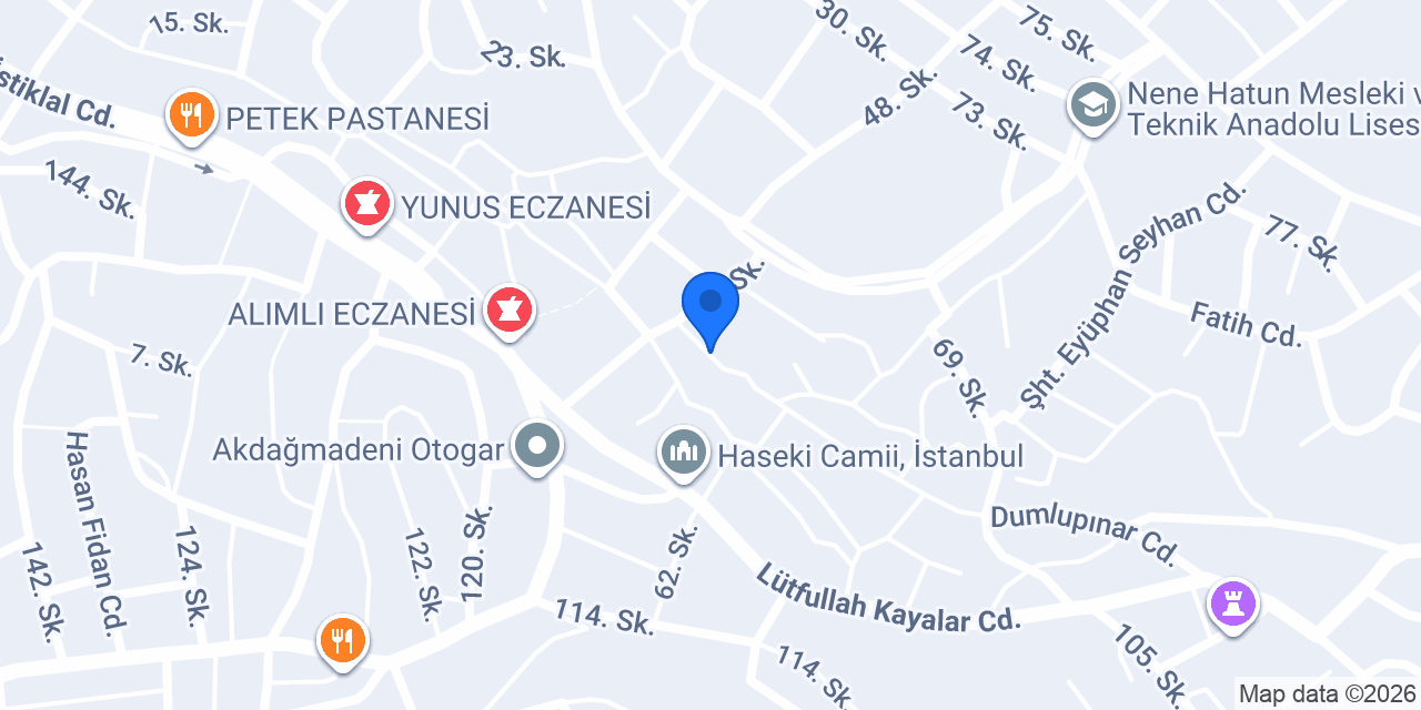 ŞAHİNGÖZ PASTANE AKDAĞMADENİ konumu