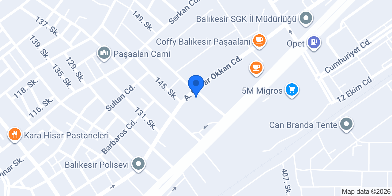 Yastağaç Mantı Cafe konumu
