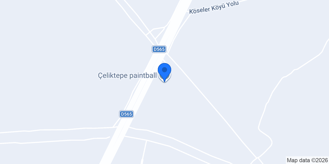 Çeliktepe paintball konumu