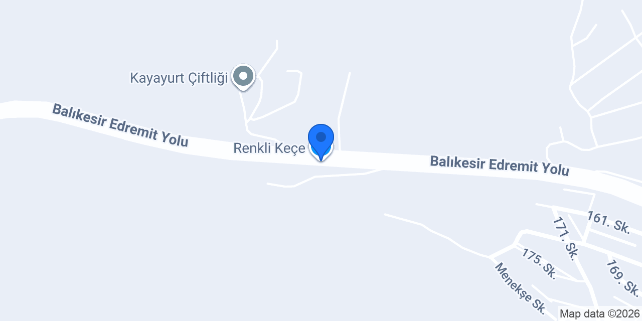 Renkli Keçe konumu