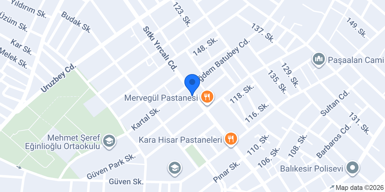 Komagene Etsiz Çiğ Köfte konumu