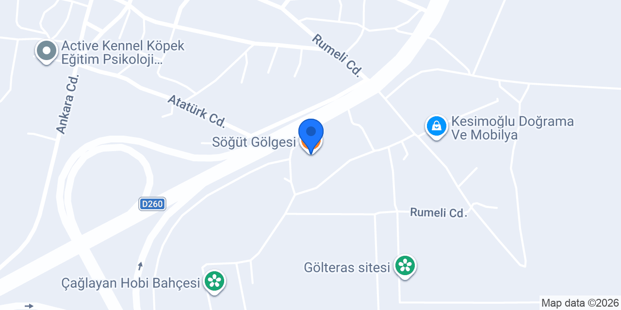 Söğüt Gölgesi konumu