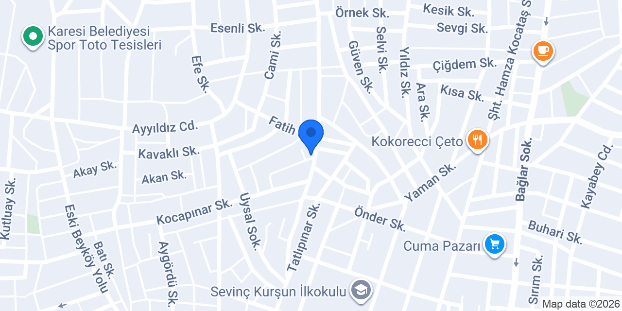 Mutlular Gıda konumu