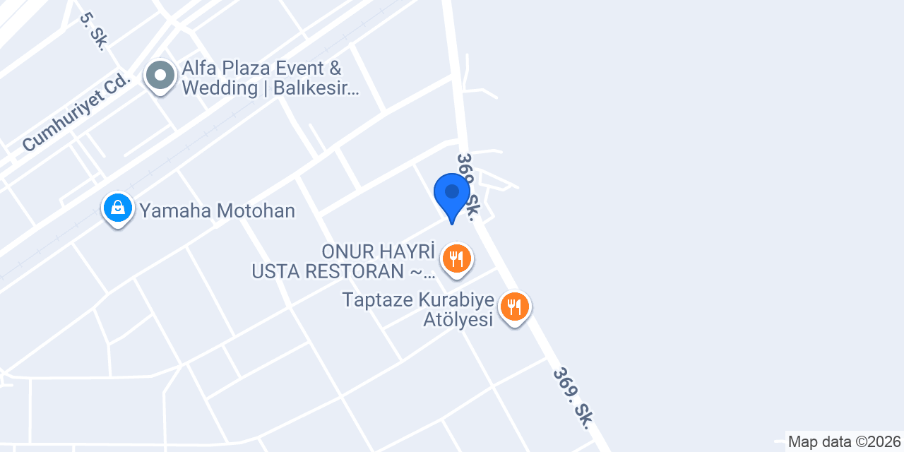 Balıkesir Asrın Börek - Fabrika konumu