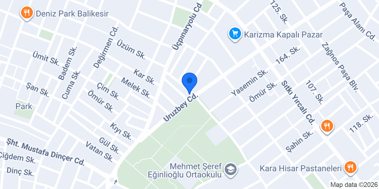 Ege Cam Meza Yapı konumu