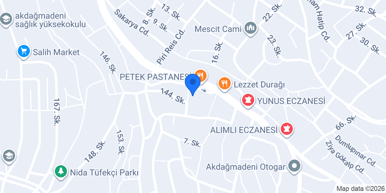 HOŞBEŞ CAFE konumu
