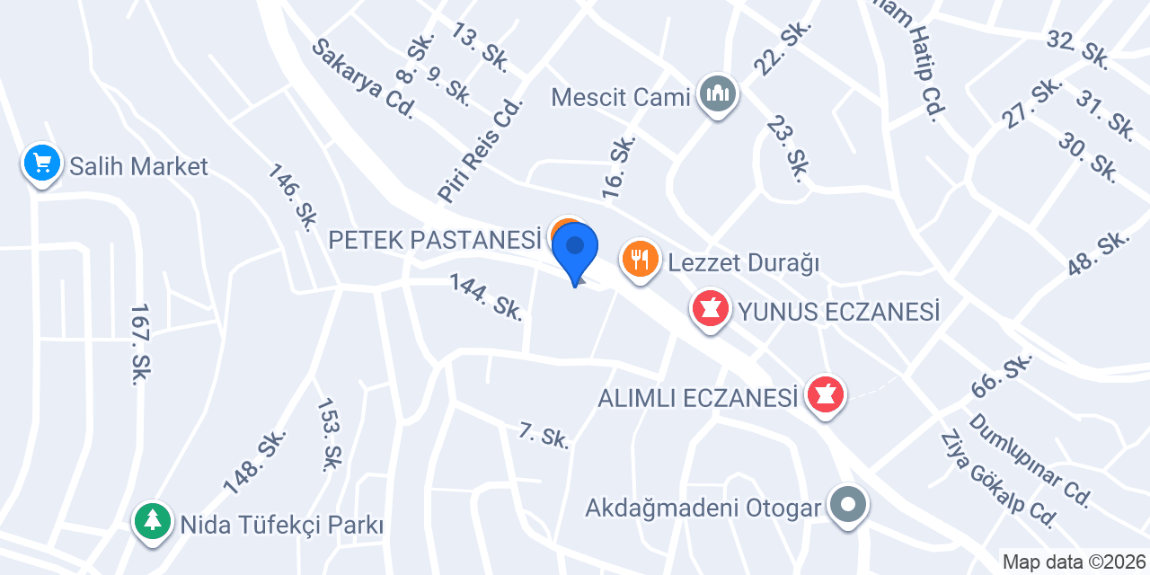 Hava Eczanesi konumu