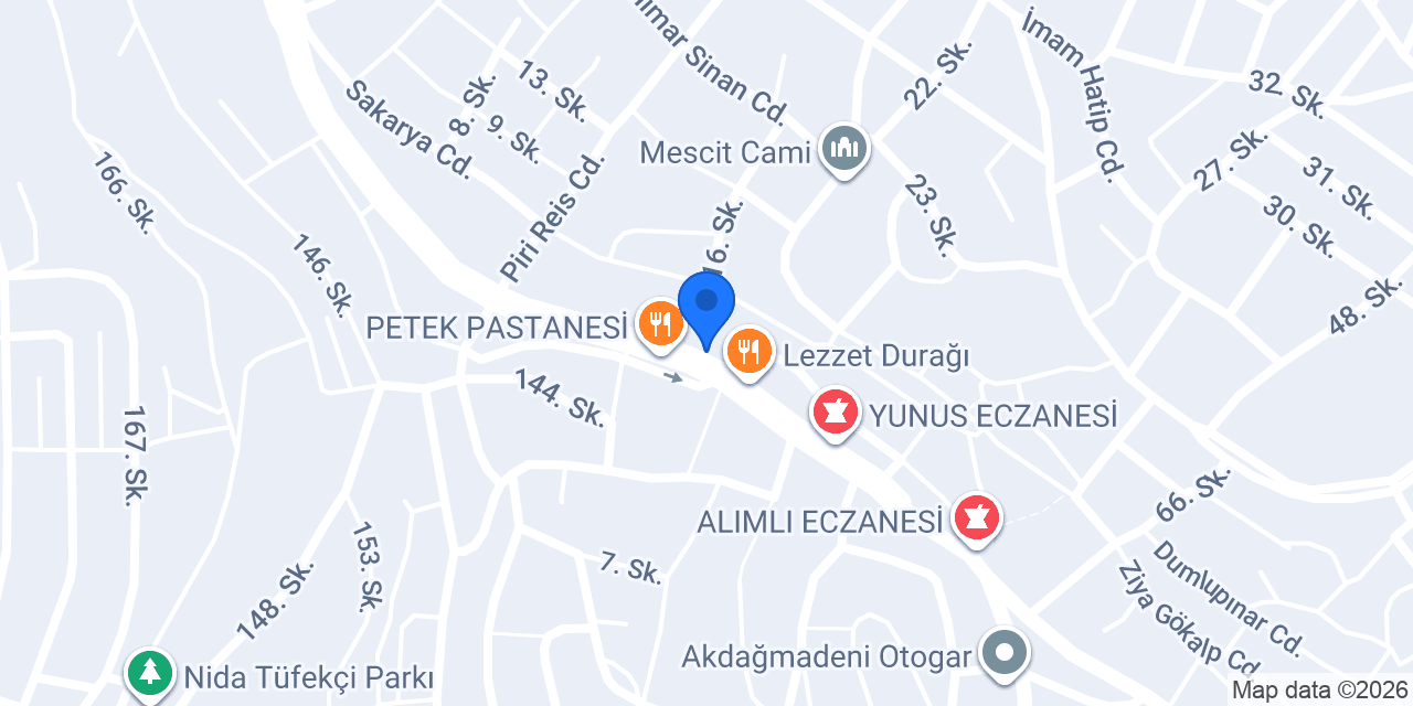 Ayçiçek Eczanesi konumu