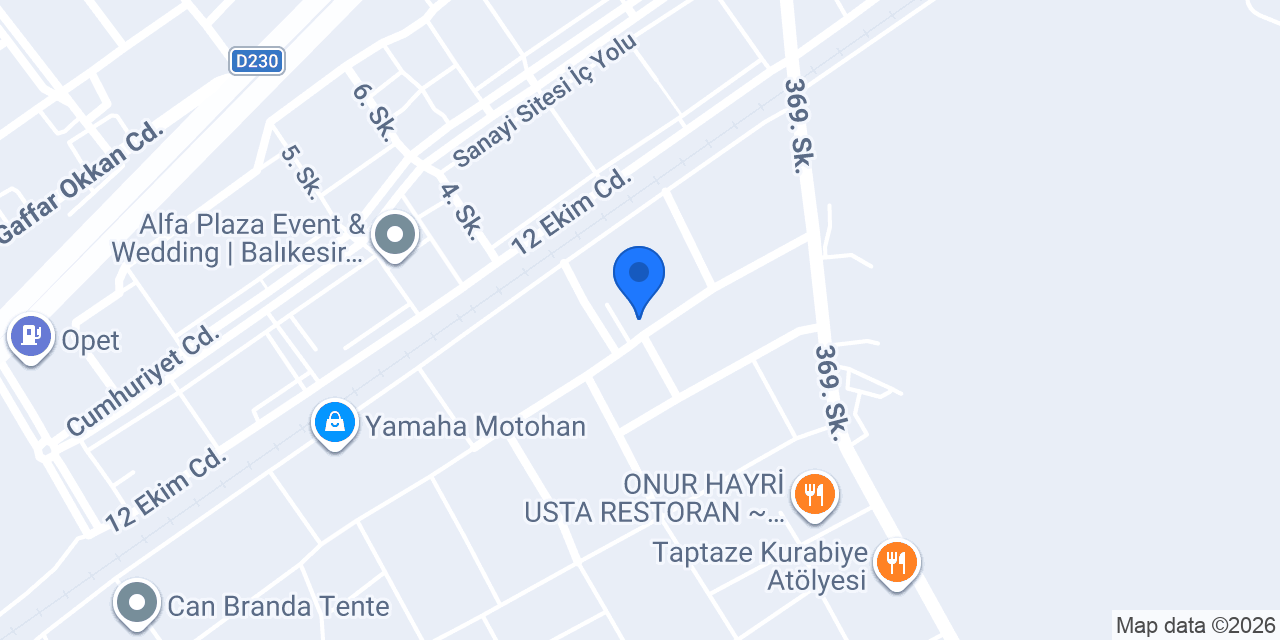IVS İLAÇ SANAYİ konumu