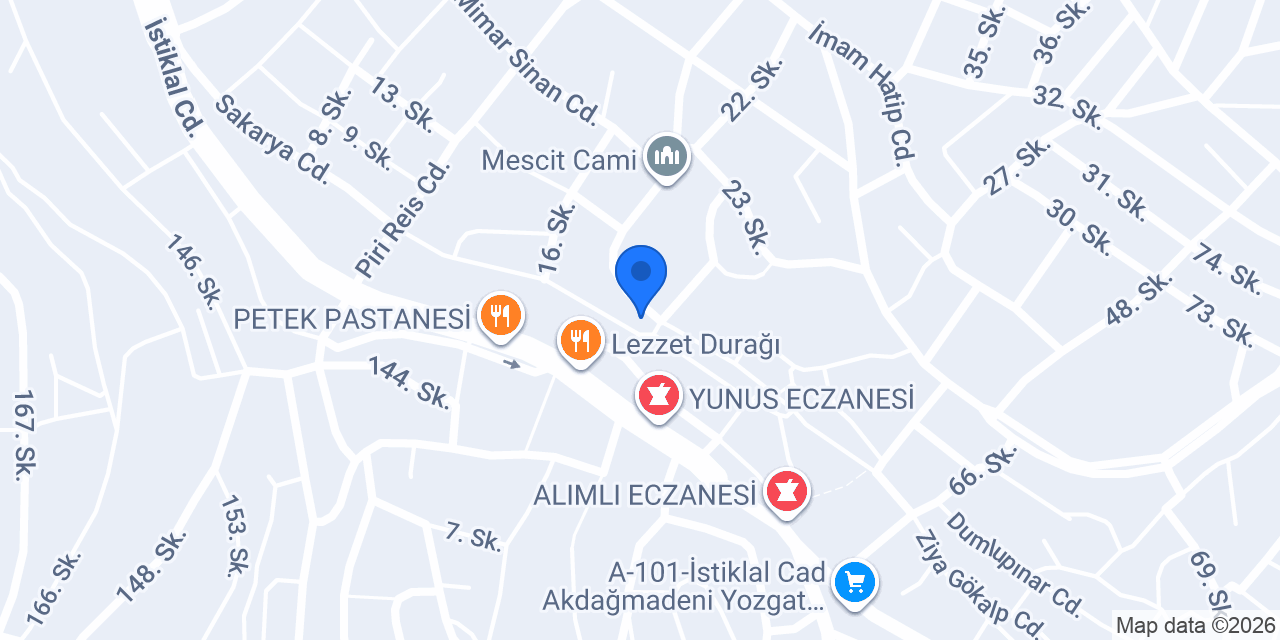 Akbaş Müzik konumu