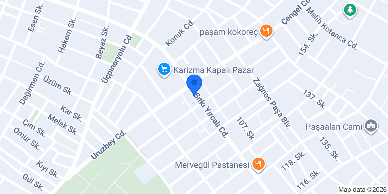 Pasha saç tasarım konumu