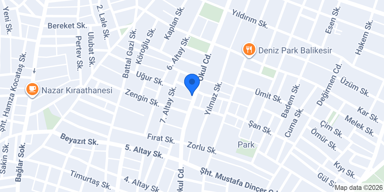 Güneş bayan kuaförü konumu