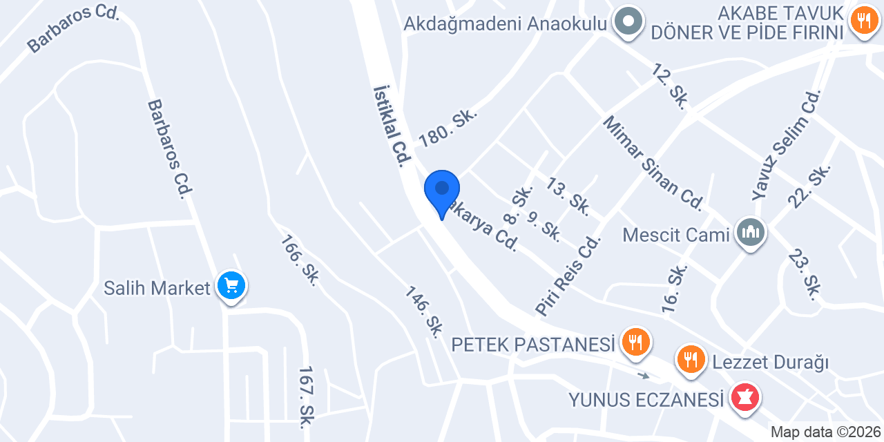 KILIÇ MOBİLYA konumu