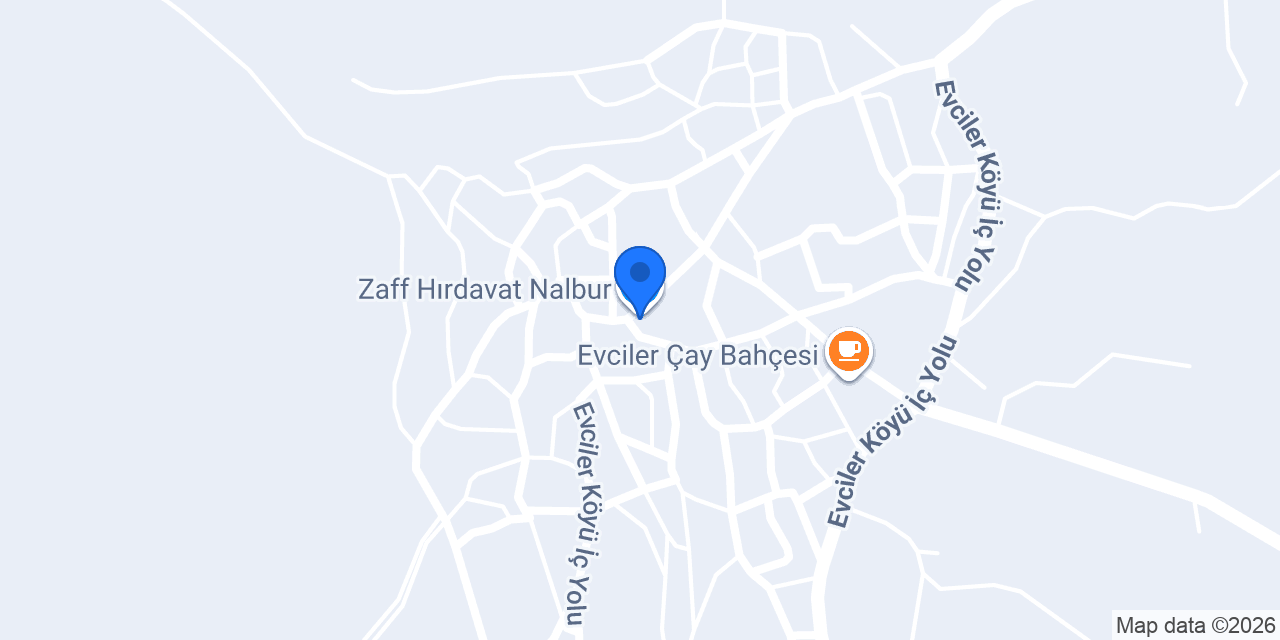 Zaff Hırdavat Nalbur konumu