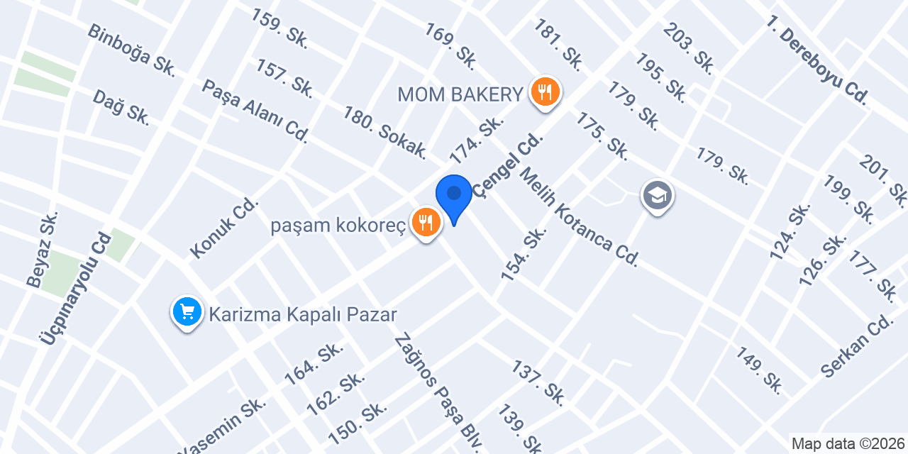 ŞEKER BOYA konumu