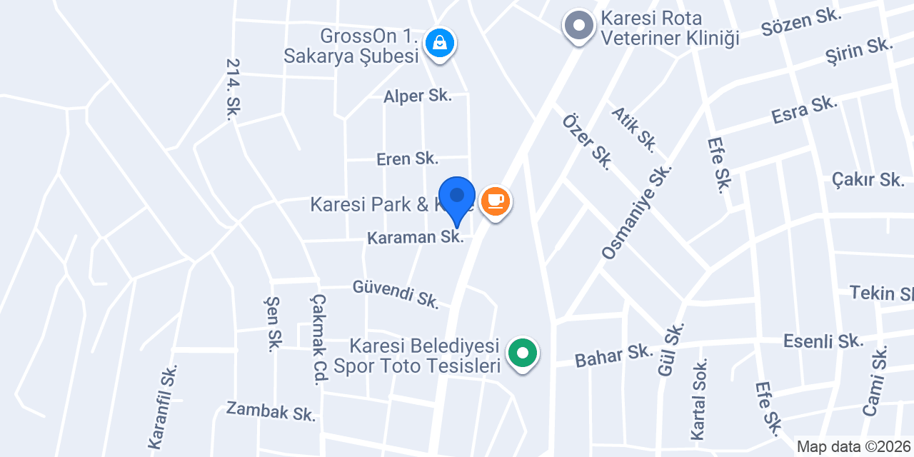 Karamanköy Derneği konumu