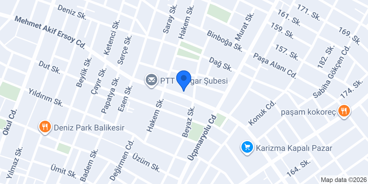Işık Kırtasiye konumu