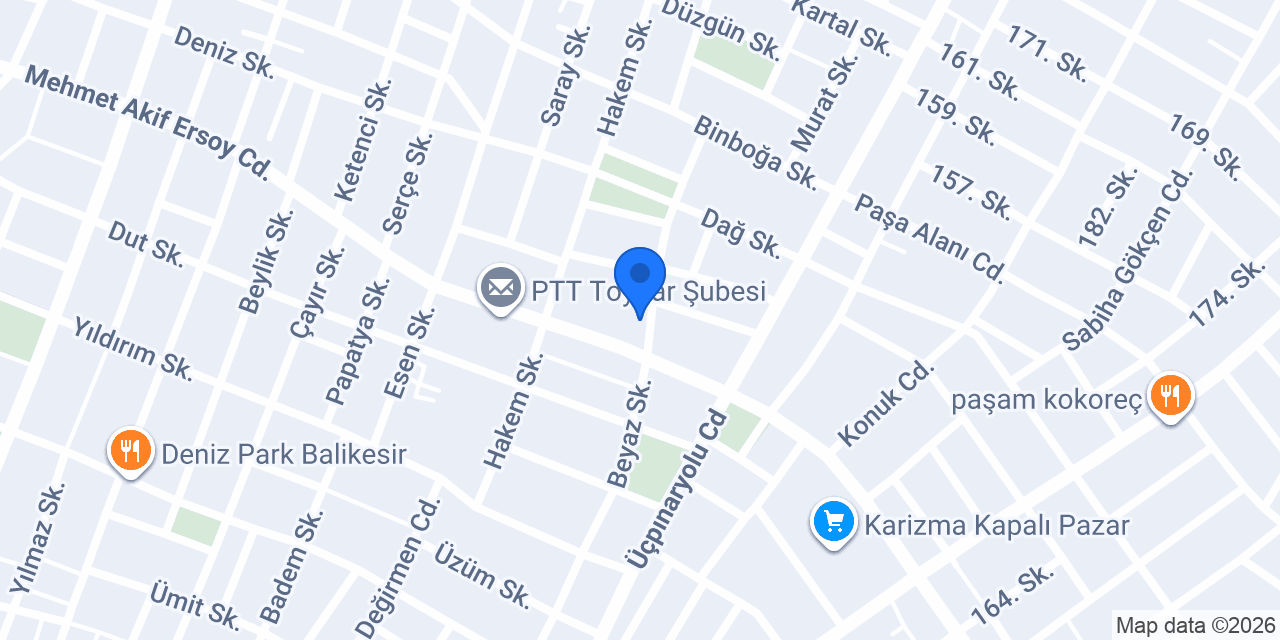 Terzi Zeki konumu