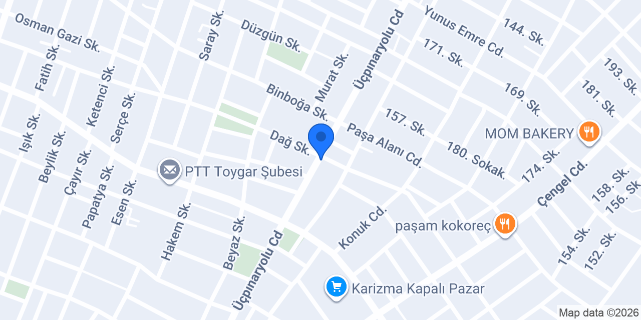 Arıtemiz Izgara salonu konumu