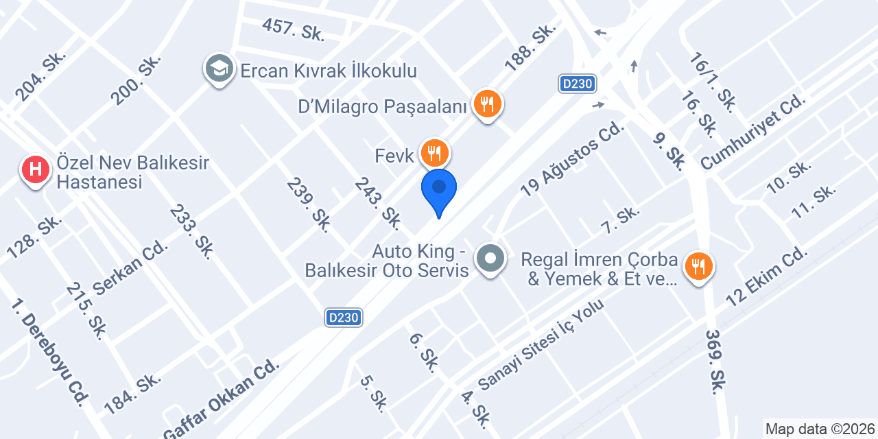 Güneş Sigorta konumu